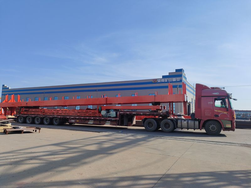 電動(dòng)葫蘆門(mén)式起重機(jī)  2臺(tái) MHxh10t—24m 制作完成，發(fā)往湖北交付客戶(hù)使用